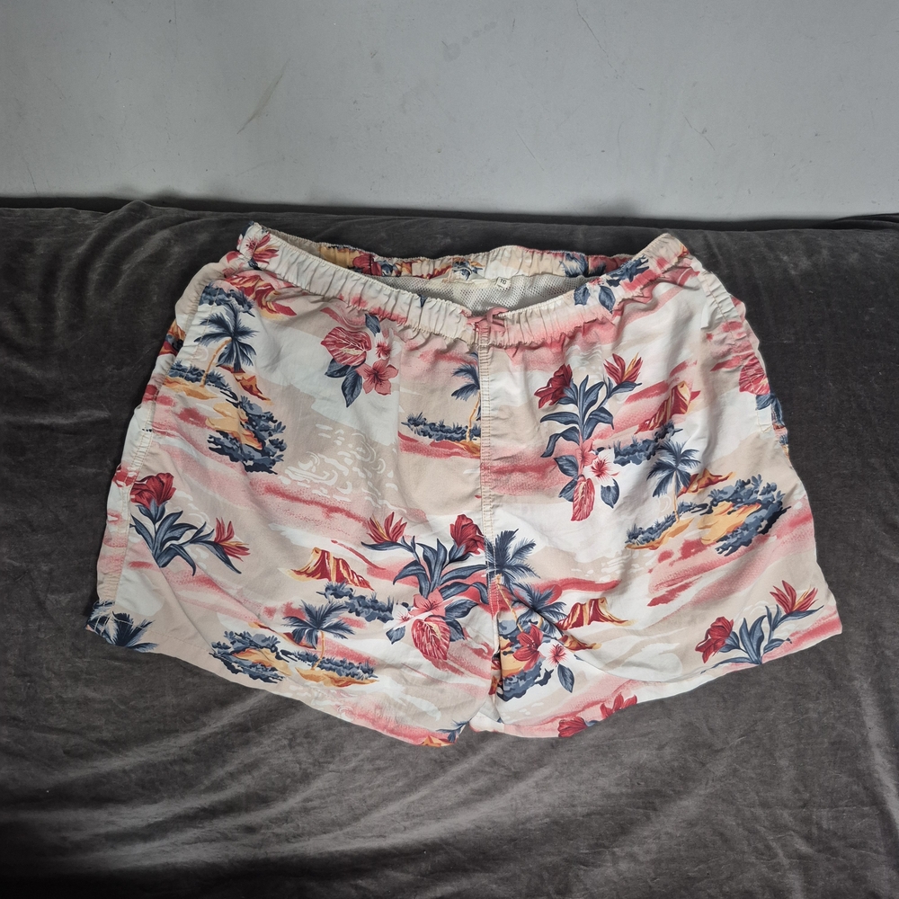 LCKR Floral Swim Trunks • Tropical Print Board Shorts • Size TG (XL)